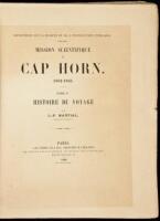 Mission Scientifique du Cap Horn. 1882-1883. Tome 1er. Histoire du Voyage