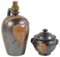 Two pottery pieces from the Mus&eacute;e des Ballons