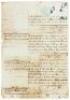 Manuscript listings of slaves sold in Cuba, both of African and Asian origin - 3