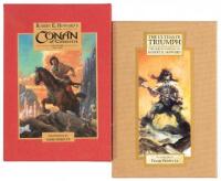Two illustrated works by Robert E. Howard