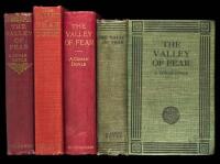 The Valley of Fear - three editions in four bindings