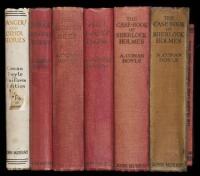 Seven volumes by Arthur Conan Doyle published by John Murray