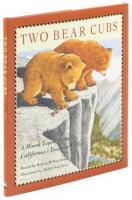 Two Bear Cubs - with original watercolor painting