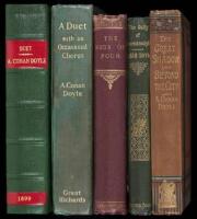 Five novels or collections of stories, published in London