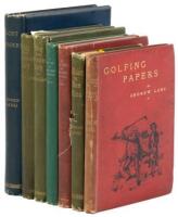 Four titles on golf by Andrew Lang