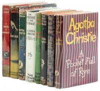 Six mystery titles featuring Miss Marple