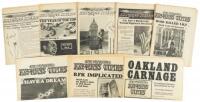 Eight early issues of San Francisco Express Times