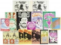 File of 25 handbills and show flyers from the late 1960's