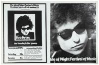 Bob Dylan at the Isle of Wight Festival of Music
