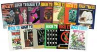 Twenty-six issues of High Times featuring the work of Charles Bukowski