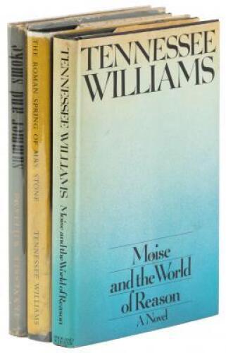Three titles by Tennessee Williams
