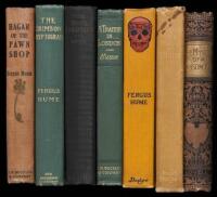 Seven volumes by Fergus Hume