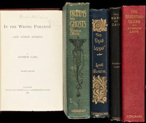 Five volumes by Andrew Lang