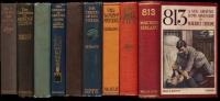 Nine volumes by Maurice Leblanc - mostly first American Editions