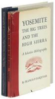 Lot of two Yosemite bibliographies