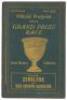 Official Program 1914 Grand Prize Race, Santa Monica California