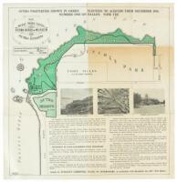 Map of ocean shore lands, Sutro baths & museum and Sutro Heights