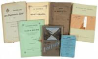 Lot of 11 travel & mountaineering pamphlets