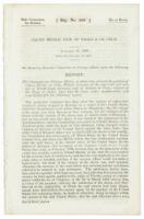 Report No. 209, Calvin Mickle, Executor of Nagle & De Frias: account of a slave-trading ship captured by U.S. authorities