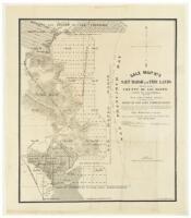 Sale Map No. 9. Salt Marsh and Tide Lands situate in the County of San Mateo, State of California. To be sold at public auction by order of the Board of Tide Land Commissioners... John Middleton, auctioneer