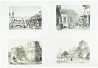 Collection of 28 plates from Robert Hay's Illustrations of Cairo