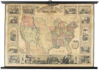 Pictorial Map of the United States 1847