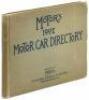MoTor's 1907 Motor Car Directory (cover title)