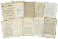 Collection of American Antebellum political pamphlets