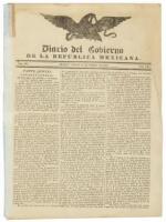 Report by Santa-Anna on troop movements and events following his victory at the Alamo and leading toward the Battle of San Jacinto