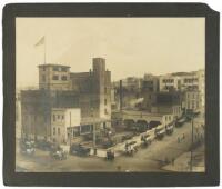 Photograph of the Claus Wreden Brewery at Lombard and Taylor streets in San Francisco