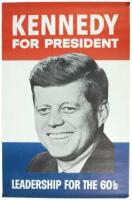 Kennedy for President [with] Leadership for the 60's - 2 campaign posters