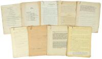 Collection of historical documents assembled for biography of Henry Meiggs