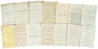 Fourteen pamphlets & speeches on presidential elections and the Territory of Kansas, 1837-1858