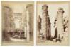 Collection of 50 large-format albumen photographs of Egyptian monuments by the Zangaki Brothers and other commercial photographers - 5