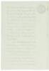 Letter from the Archivo General de la Naci&oacute;n, Mexico regarding records about early settlers of San Jose - 3