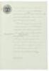 Letter from the Archivo General de la Naci&oacute;n, Mexico regarding records about early settlers of San Jose - 4