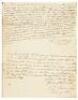Legal deposition in a suit over ownership of a female slave - 5