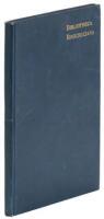 A Catalogue Raisonn&eacute; of Works of the Occult Sciences. Vol. I. Rosicrucian Books