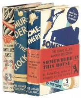 Three Lieutenant Valcour detective novels
