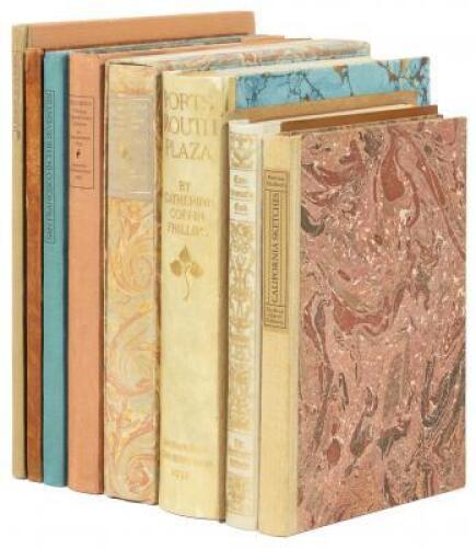 Nine volumes printed by John Henry Nash