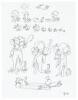 Set of Four Line Drawings - 4