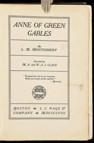 Anne of Green Gables