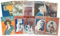Collection of World War I sheet music