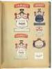 Collection of vodka labels from California - 2