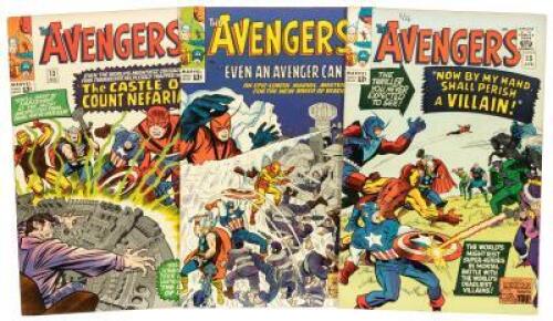 AVENGERS Nos. 13, 14 and 15 * Lot of Three Comics