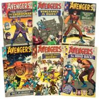 AVENGERS Nos. 19, 20, 21, 22, 23, 24 * Lot of Six Comic Books