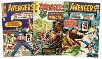 AVENGERS Nos. 16, 17 and 18 * Lot of Three Comics