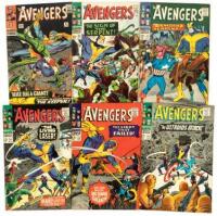 AVENGERS #s 31, 32, 33, 34, 35, 36 * Lot of Six Comics