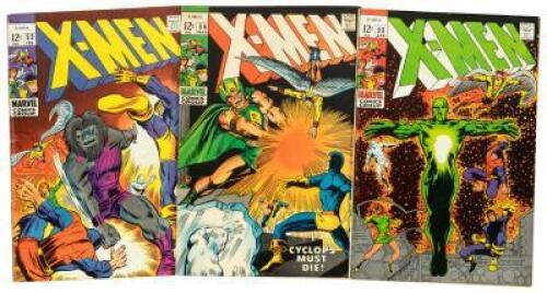 X-MEN Nos. 53, 54 and 55 * Lot of Three Comic Books