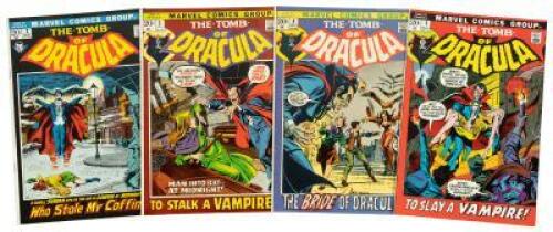 TOMB OF DRACULA Nos. 2, 3, 4, 5 * Lot of Four Comic Books
